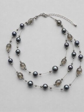 Vintage Carol Lee Multi-Strand Beaded Necklace